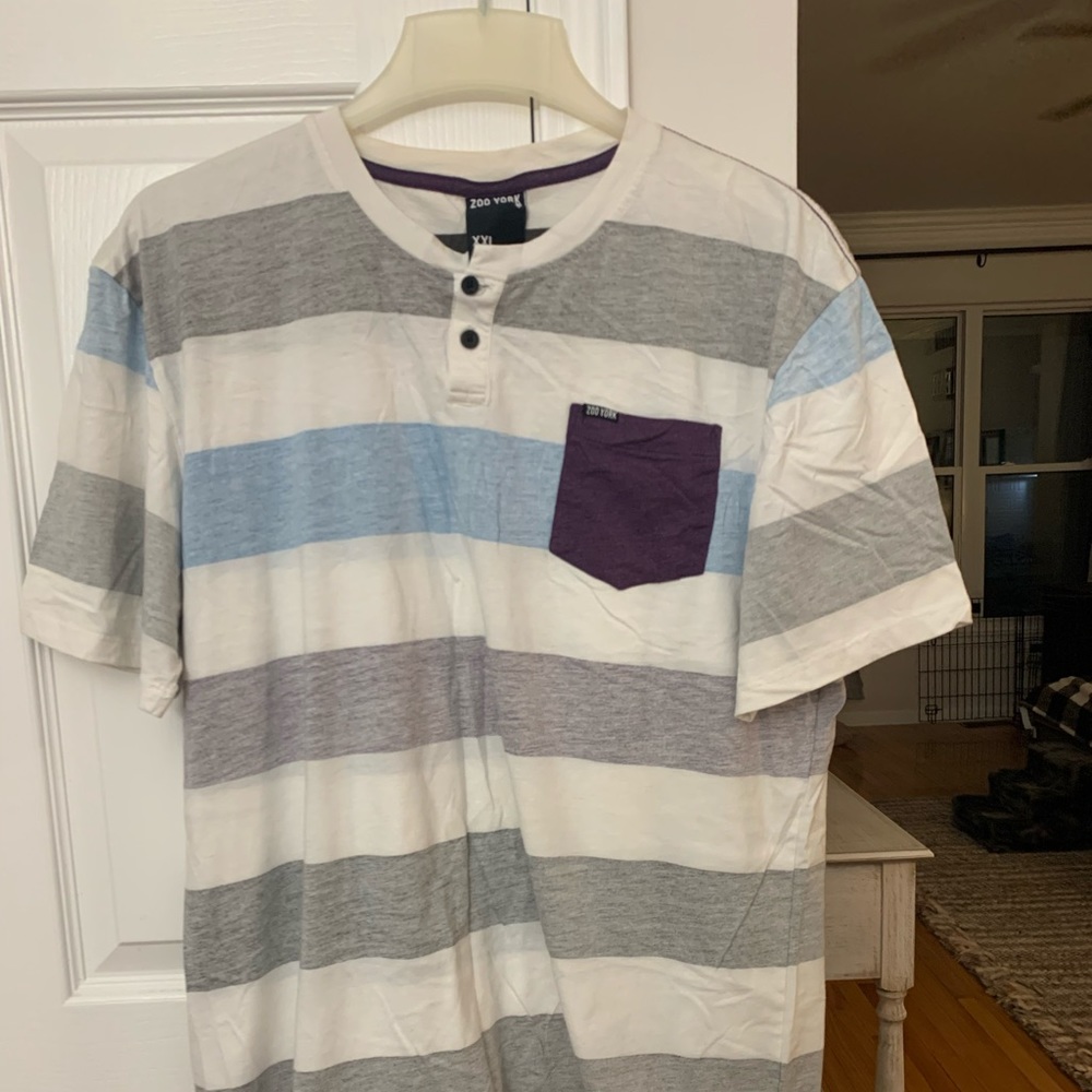 Men’s Striped Zoo York T-Shirt